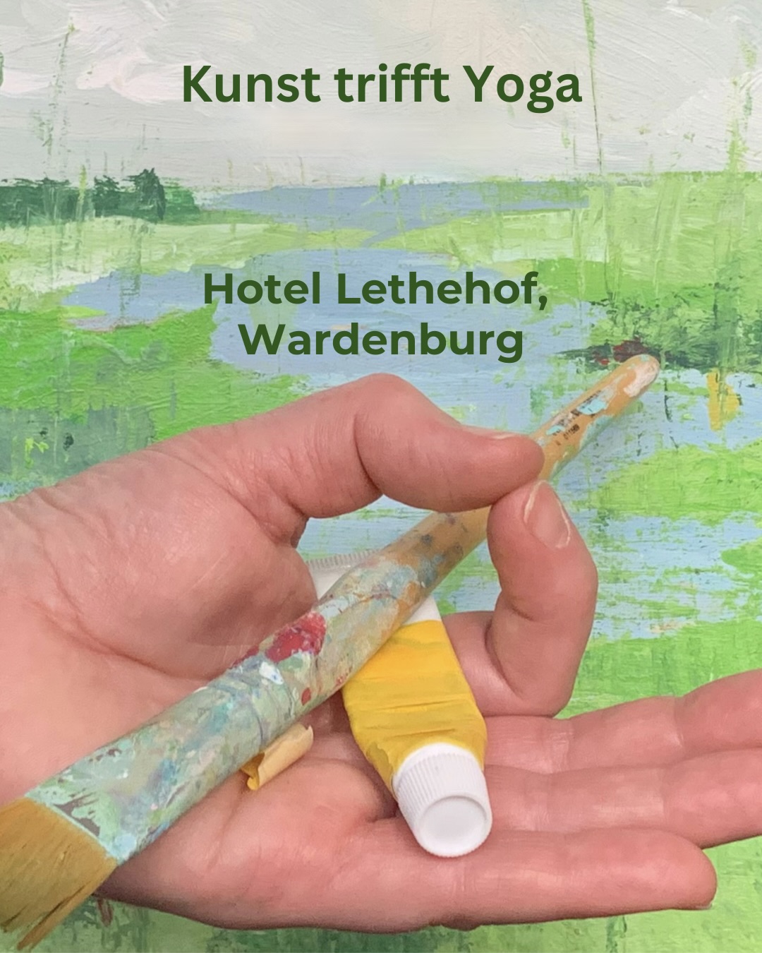 Kunst trifft Yoga - wiederkehrendes Retreat Retreat: Kunst trifft Yoga - Wochenende im Hotel Lethehof in Wardenburg